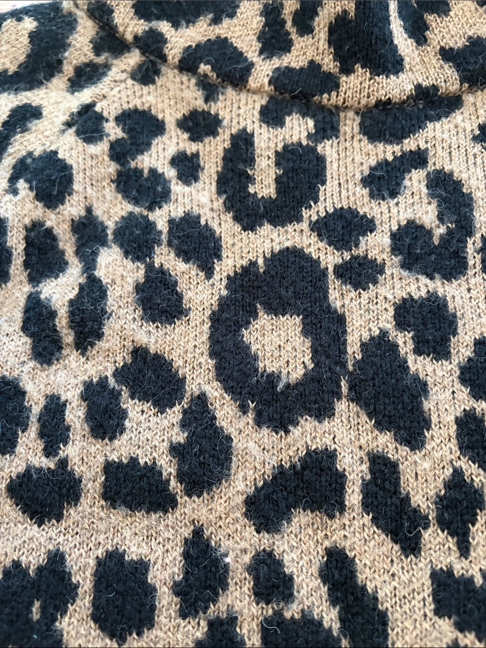 Kate Spade Leopard Mock Neck Sweater - Picture 6 of 11